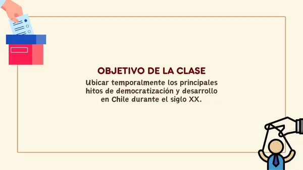 Democratización y desarrollo social en el XX | Sexto Básico