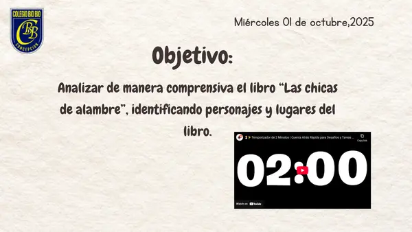 Club de lectura "Las chicas de alambre" 