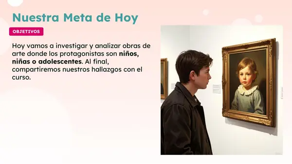 Los niños y niñas protagonistas del arte