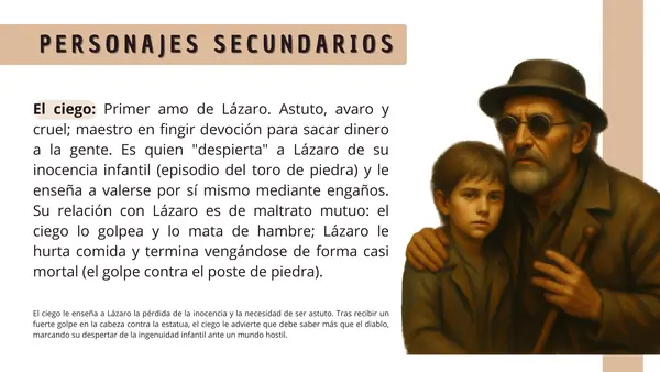 RESUMEN "EL LAZARILLO DE TORMES"