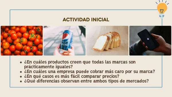 Mercados de Competencia Imperfecta | Economía y Sociedad