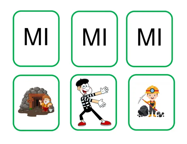Memorice Ma, Me, Mi, Mo, Mu