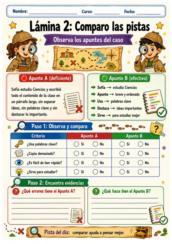 Láminas Didácticas – Técnicas de Toma de Apuntes