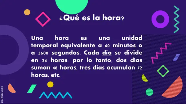 ppt la hora 
