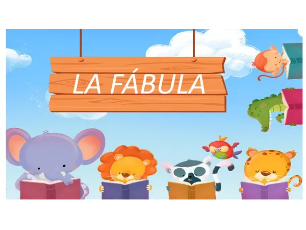 PPT fábula 1° básico