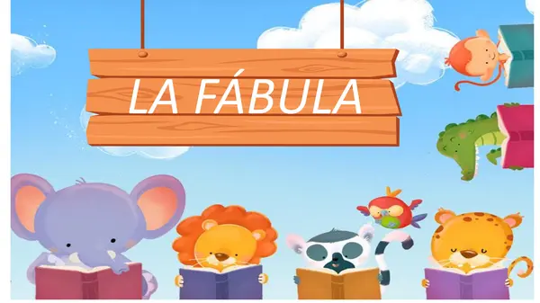 PPT fábula 1° básico