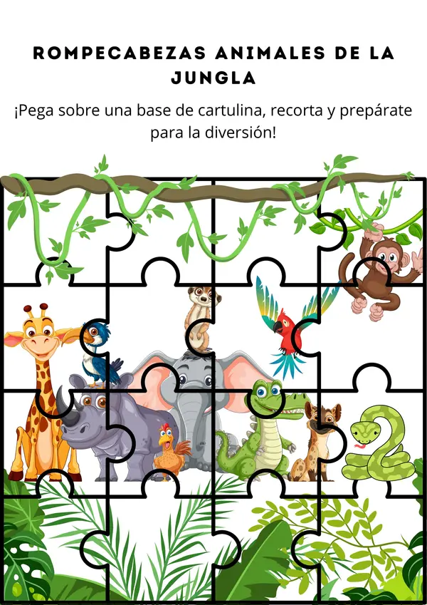 Set de rompecabezas infantiles 