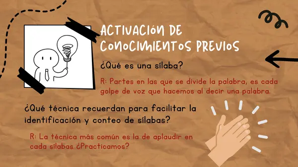 Sílaba Tónica y átona CANVA