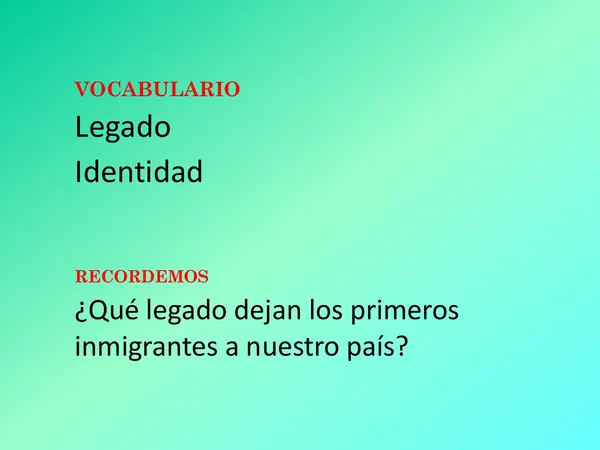 Aportes de los inmigrantes a la sociedad Chilena