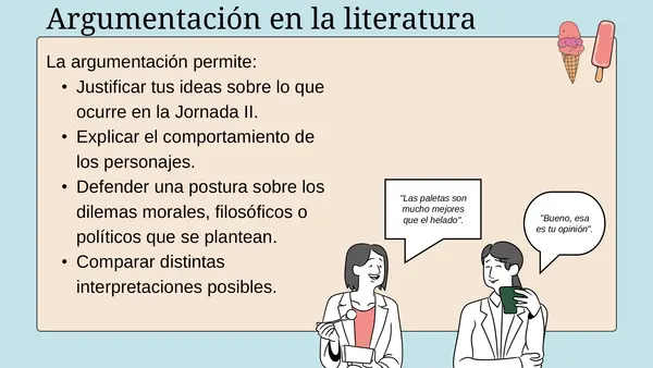 Argumentación Aplicada a la Literatura II MEDIO - GRATIS