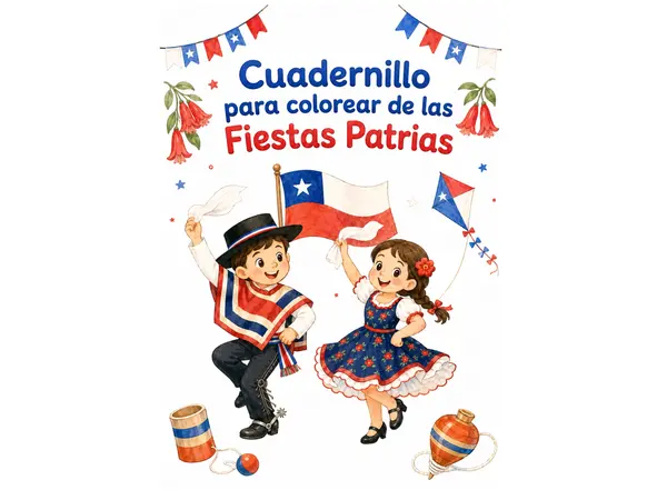 Cuadernillo para Colorear  - Fiestas Patrias