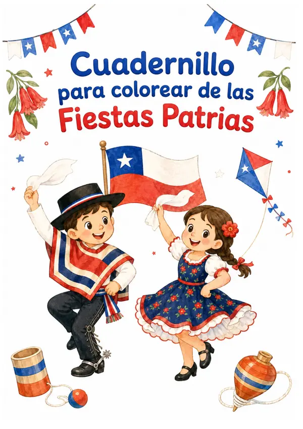 Cuadernillo para Colorear  - Fiestas Patrias