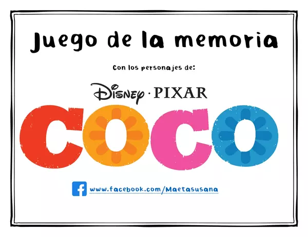 Memoria de la película Coco