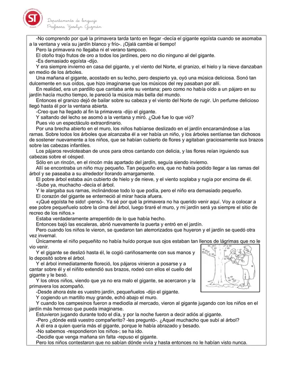 Guia el gigante egoísta
