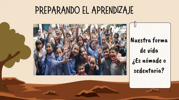 Los pueblos originarios - nómades y sedentarios - clase 2 "2do básico"