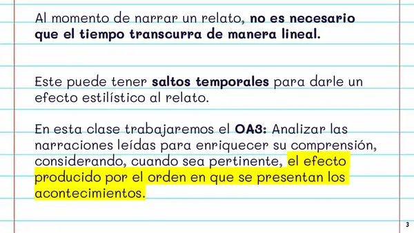 Tiempos narrativos