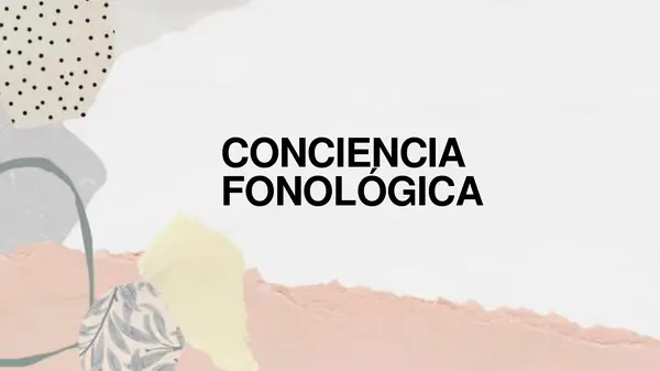 Repaso conciencia fonologica