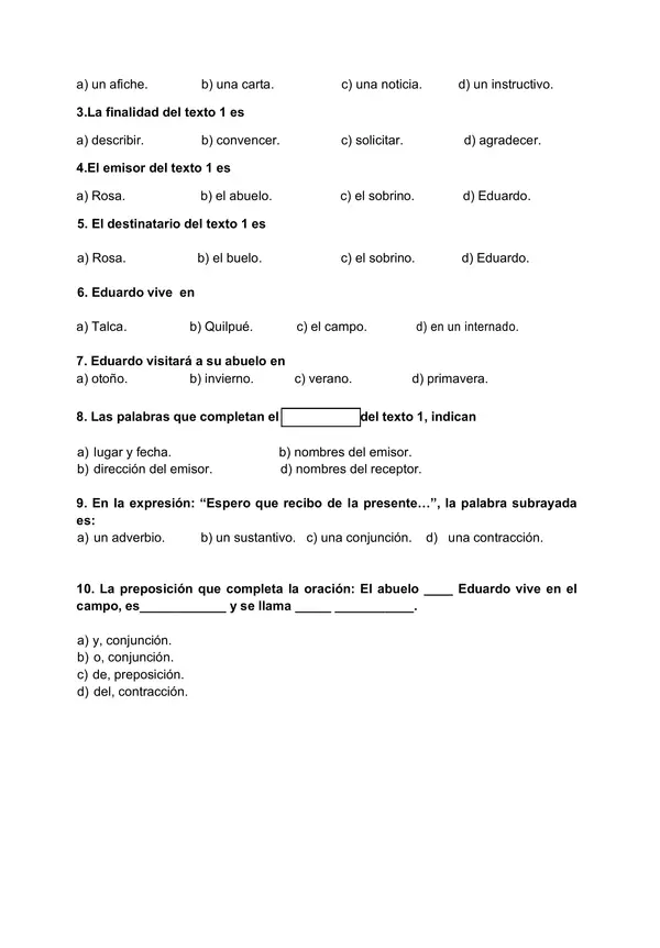 octubre , lenguaje, tercero basico, archivos en drive 