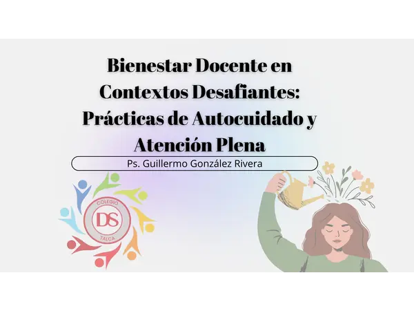 Bienestar docente, pautas de autocuidado 