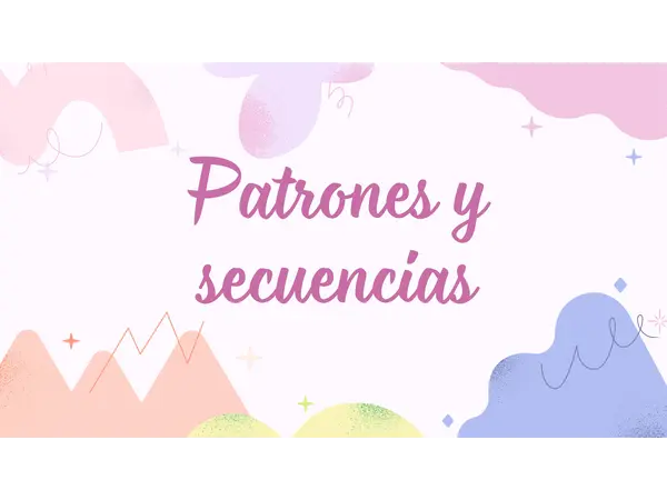 PATRONES Y SECUENCIAS