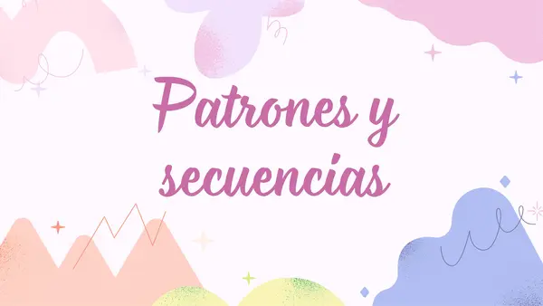 PATRONES Y SECUENCIAS