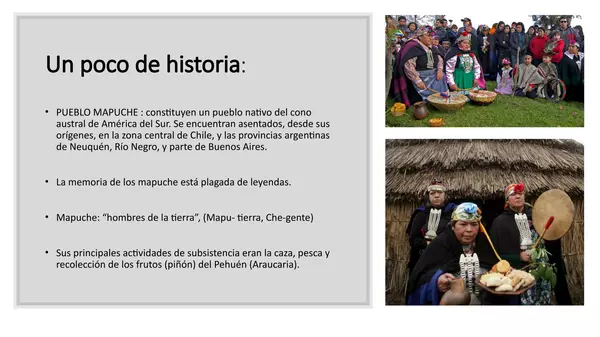 Presentacion Leyenda el Pehuen, Sexto Basico