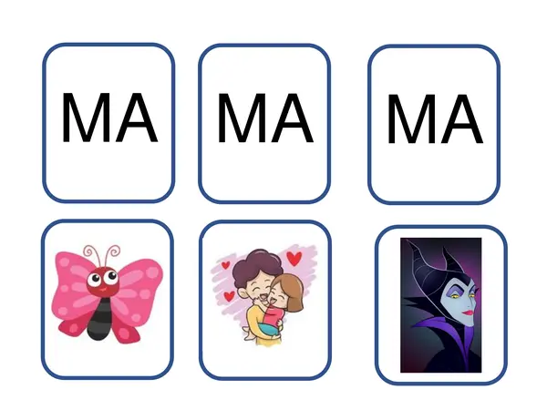 Memorice Ma, Me, Mi, Mo, Mu