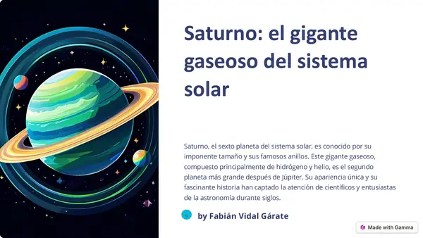 Planeta Saturno