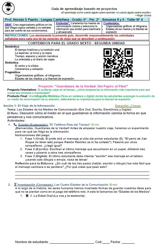 06M2SEM8-9 - El infograma, Edades de los medios, Libertad de expresión