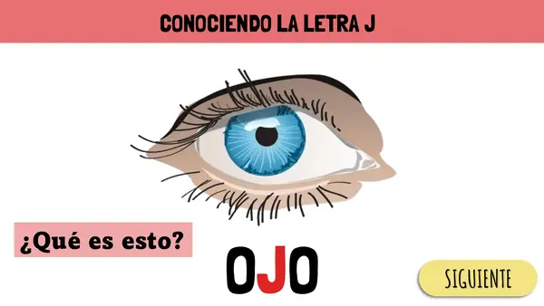 Método Matte lección ojo "J"