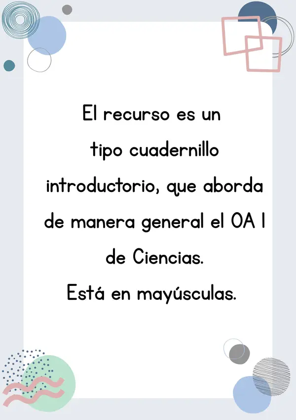Seres vivos y no vivos