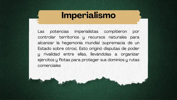 Presentación Primera Guerra Mundial