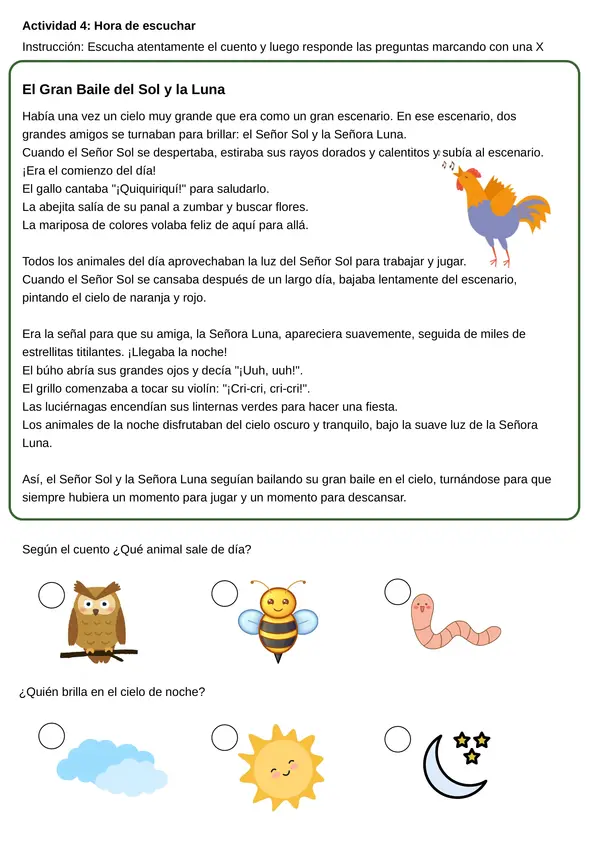 Efectos del sol, Unidad 4, Ciencias Naturales