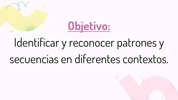 PATRONES Y SECUENCIAS