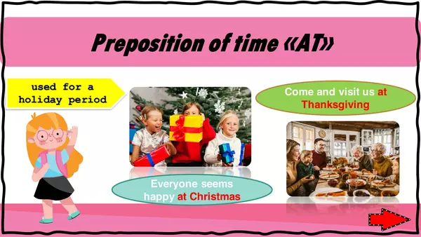 ACTIVITY 14 - PREPOSITIONS OF TIME