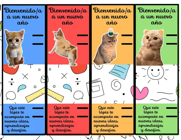 ✏️ Recuerdo de Bienvenida para lapiz