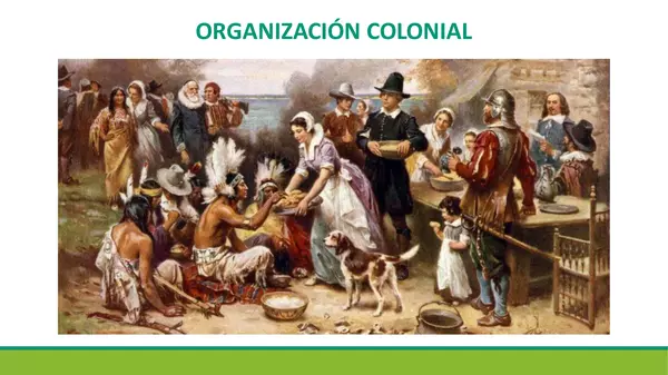 Organización colonial