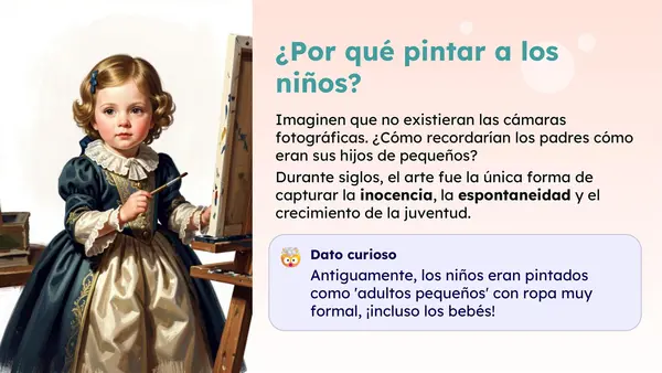 Los niños y niñas protagonistas del arte