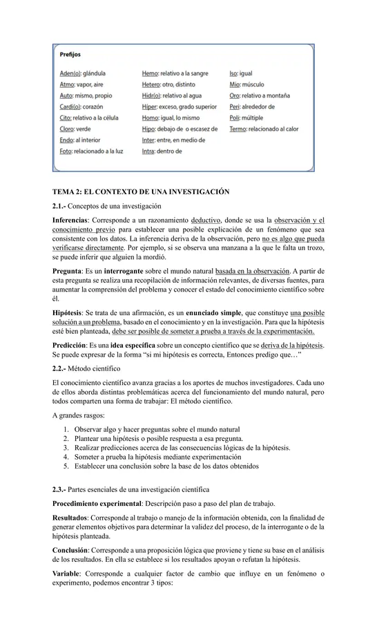 Guia - Habilidades y metodo cientifico