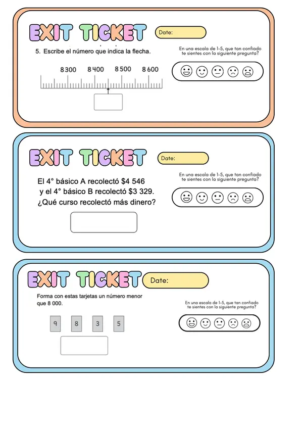 Ticket de salida