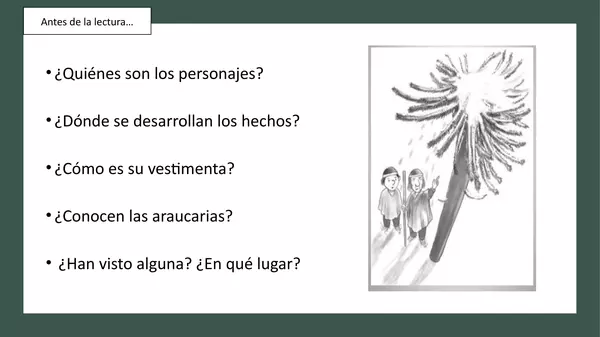 Presentacion Leyenda el Pehuen, Sexto Basico