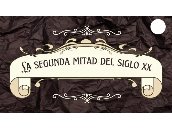 Reforzamiento de La segunda mitad del siglo xx