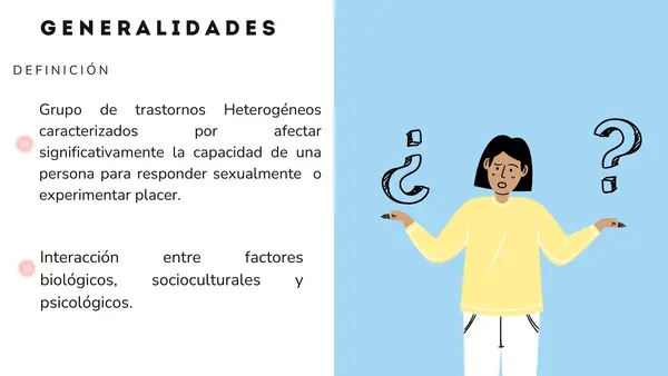 Trastornos sexuales DSM-5