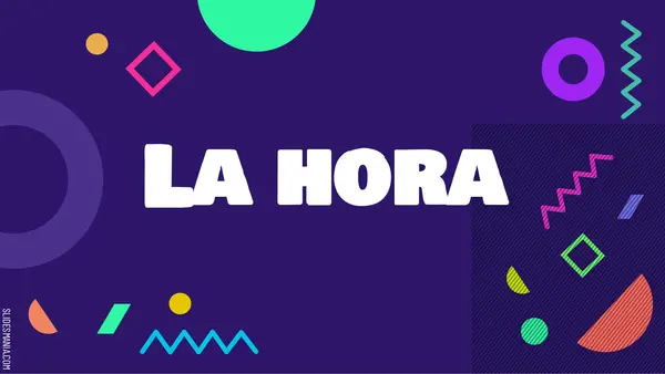 ppt la hora 