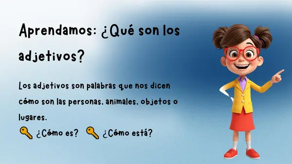 Los adjetivos 