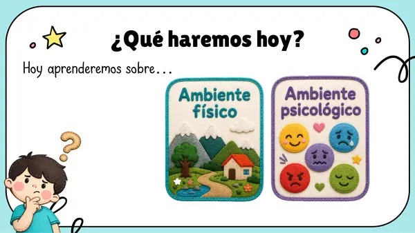 Los ambientes en textos narrativos - 2° y 3° básico.