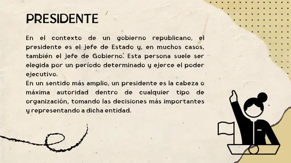 Historia: Presidente 