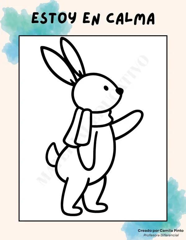 Cuaderno para colorear y relajarse | Actividades infantiles para la calma