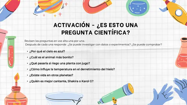 Preguntas científicas