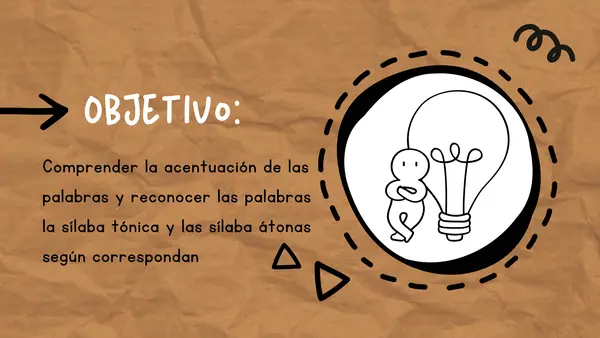 Sílaba Tónica y átona CANVA